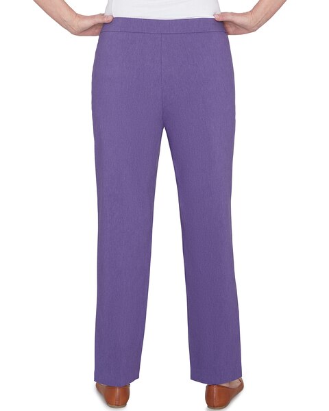 Alfred Dunner® Charm School Classic Charmed Average Length Pant