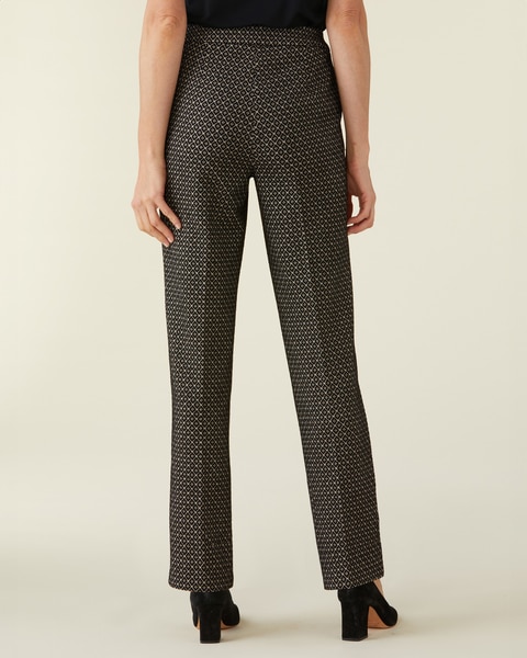 Diamond Jacquard Pants