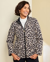 Reversible Quilted Jacket - Animal