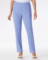 Flirty Solid Slim Leg Pants