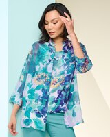 Zen Floral Big Shirt - Multi