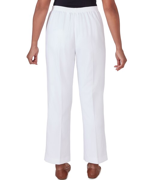 Alfred Dunner® Paradise Island Twill Average Length Pant