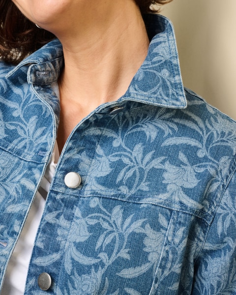 Printed Denim Jacket