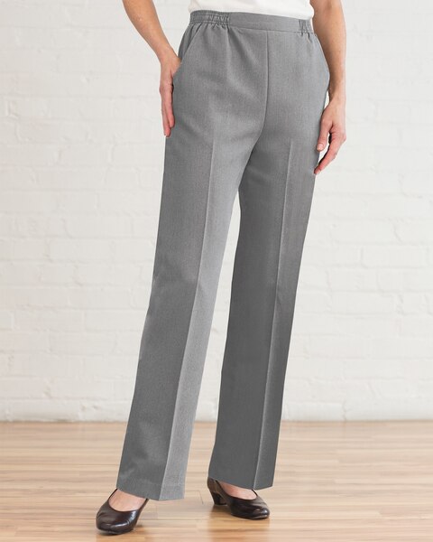 Washable Wool Blend Pants