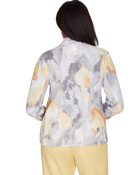 Alfred Dunner® Charleston Abstract Watercolor Jacket