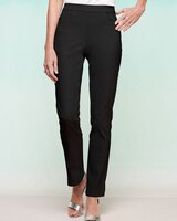 Slimtacular® Ultimate Fit Slim Leg Pull-On Pants - Black