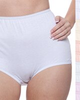 100% Cotton Full Coverage Panty, 10-Pack - Light Pastel