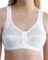 Wireless Front Closure Back Support Bandeau Bra