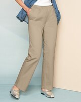 Classic Comfort® Straight Leg Pull-On Pants