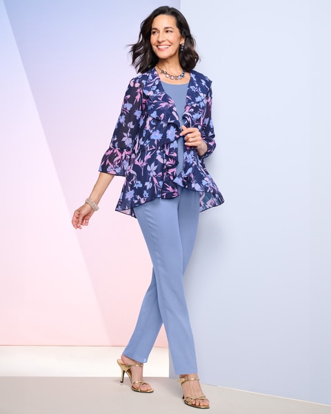 Flirty Floral Spray Jacket