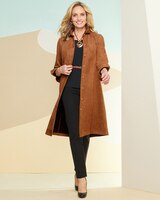 Microsuede Shirt Dress - alt3