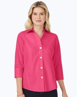 Foxcroft Paityn Essential Pinpoint Non-Iron Shirt