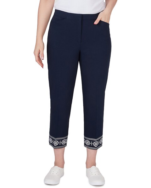 Ruby Rd® By The Sea Embroidered Pant