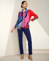 Color Pop Pleats Jacket - alt4