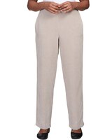 Alfred Dunner® St.Moritz Corduroy Regular Fit Short Length Pant - Fawn