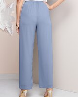 Alex Evenings Special Occasion Chiffon Pull-On Pants - alt3