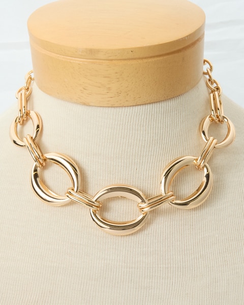 Lustrous Links Necklace