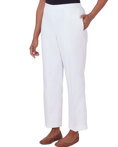 Alfred Dunner® Paradise Island Twill Short Length Pant