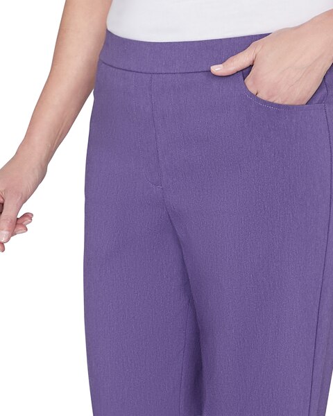 Alfred Dunner® Charm School Classic Charmed Average Length Pant