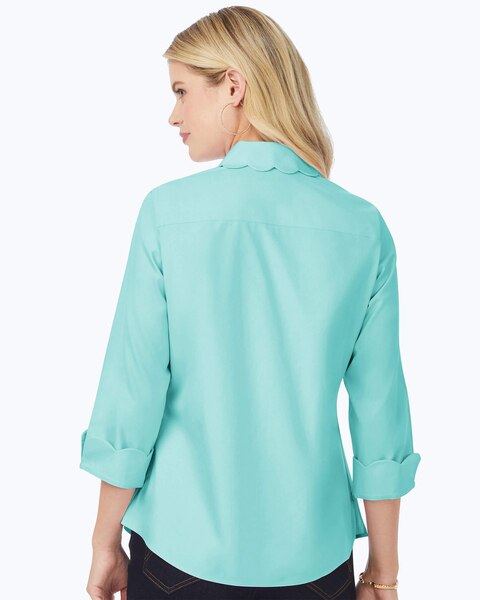 Foxcroft Gwen 3/4 Sleeve Blouse