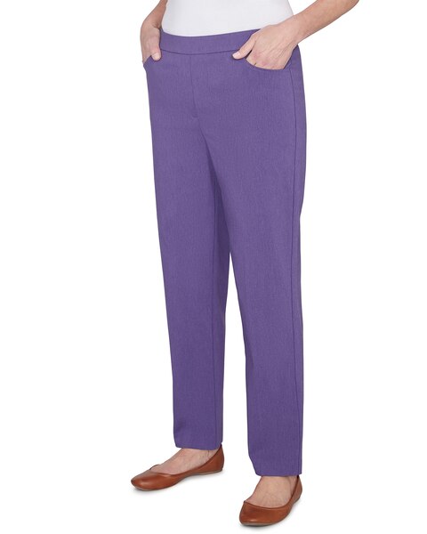 Alfred Dunner® Charm School Classic Charmed Average Length Pant