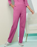 Soft Knit Pants - Bright Magenta