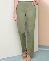 Comfort Stretch Pull-On Pants - Cactus