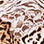 Alfred Dunner® Puff Print Mixed Animal Print Split Neck Top